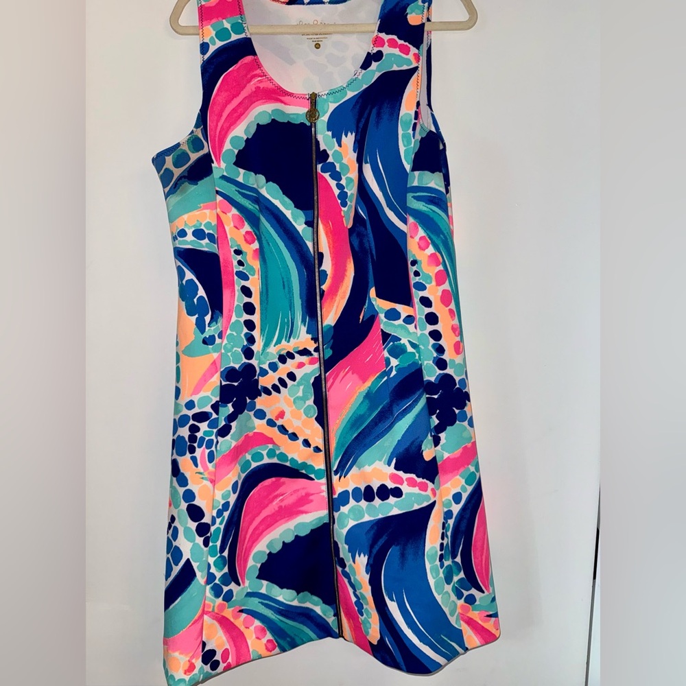 Lilly Pulitzer Fit & Flare Scuba Dress XL